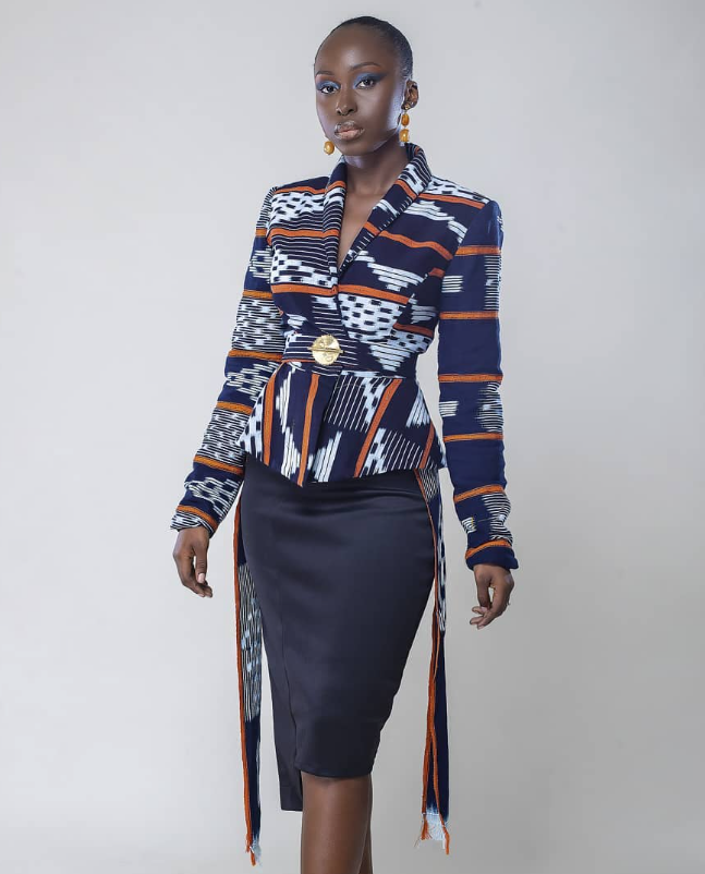 MAKEDA CROSSED JACKET