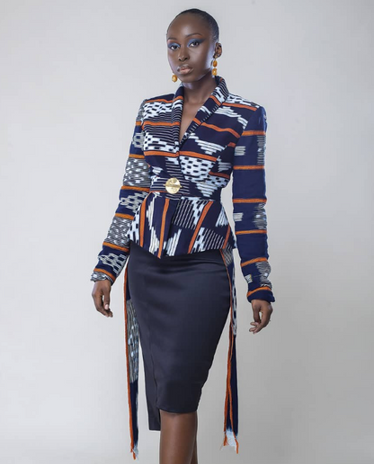 Makeda Belted Jacket